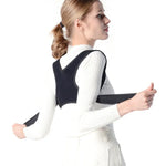 Invisible Humpback Adjustable Breathable Back Correction Strap, With Shoulder Strap One Size