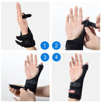 WOOTSHU WT-Y881 Handgelenkbandage bei Sehnenscheidenentzündung, Daumenverstauchung und -fraktur, fixierter Handgelenkschutz