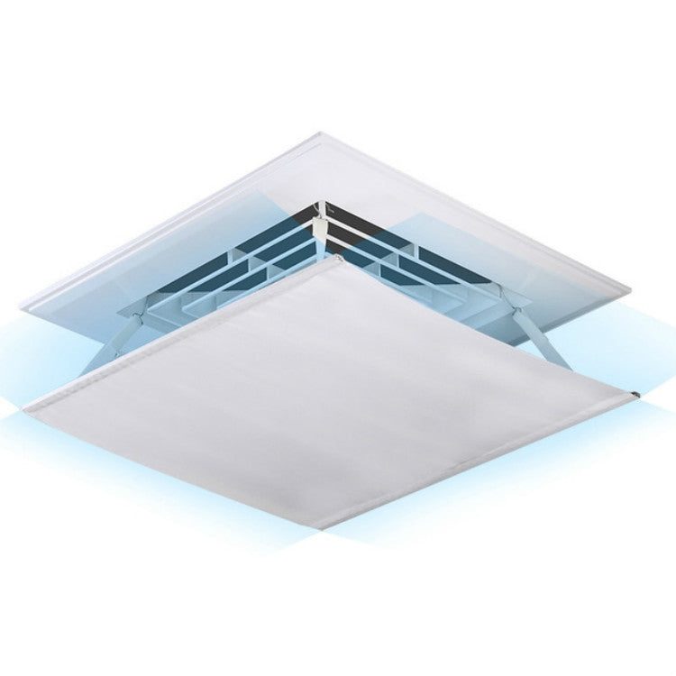 Zentral-Klimaanlagen Windschutz Wandmontierter Anti-Direktblas-Windschutz, 45x45cm, 60x60cm