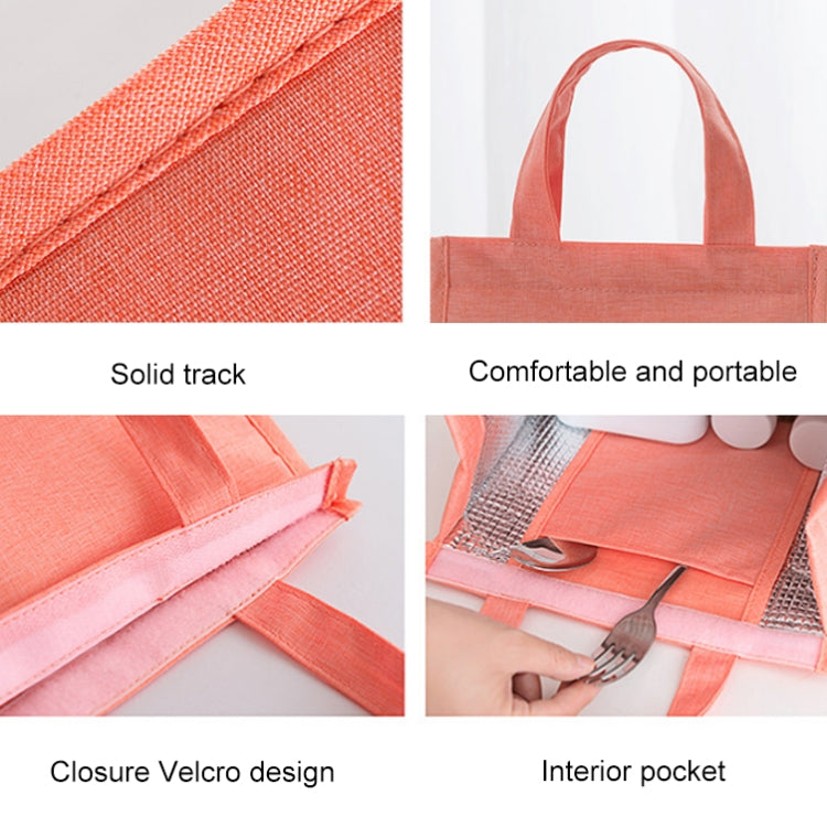 Tragbare Lunch-Picknick-Kühltasche für Lebensmittel, S  20x23x14cm