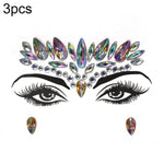 3 St. Stirn Grüner Maskerade Make-up Acryl Gesichtsaufkleber, YT-01, YT-01-1, YT-01-2, YT-01-3, YT-01-4, YT-01-5, YT-01-6, YT-02, YT-03, YT-04, YT-05, YT-07, YT-08, YT-10, YT-11, YT-12, YT-13, YT-14, YT-15, YT-16, YT-17, YT-18, YT-19, YT-20, YT-21, YT-...
