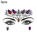 3 St. Stirn Grüner Maskerade Make-up Acryl Gesichtsaufkleber, YT-01, YT-01-1, YT-01-2, YT-01-3, YT-01-4, YT-01-5, YT-01-6, YT-02, YT-03, YT-04, YT-05, YT-07, YT-08, YT-10, YT-11, YT-12, YT-13, YT-14, YT-15, YT-16, YT-17, YT-18, YT-19, YT-20, YT-21, YT-...