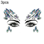 3 St. Stirn Grüner Maskerade Make-up Acryl Gesichtsaufkleber, YT-01, YT-01-1, YT-01-2, YT-01-3, YT-01-4, YT-01-5, YT-01-6, YT-02, YT-03, YT-04, YT-05, YT-07, YT-08, YT-10, YT-11, YT-12, YT-13, YT-14, YT-15, YT-16, YT-17, YT-18, YT-19, YT-20, YT-21, YT-...