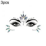 3 St. Stirn Grüner Maskerade Make-up Acryl Gesichtsaufkleber, YT-01, YT-01-1, YT-01-2, YT-01-3, YT-01-4, YT-01-5, YT-01-6, YT-02, YT-03, YT-04, YT-05, YT-07, YT-08, YT-10, YT-11, YT-12, YT-13, YT-14, YT-15, YT-16, YT-17, YT-18, YT-19, YT-20, YT-21, YT-...