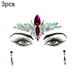 3 St. Stirn Grüner Maskerade Make-up Acryl Gesichtsaufkleber, YT-01, YT-01-1, YT-01-2, YT-01-3, YT-01-4, YT-01-5, YT-01-6, YT-02, YT-03, YT-04, YT-05, YT-07, YT-08, YT-10, YT-11, YT-12, YT-13, YT-14, YT-15, YT-16, YT-17, YT-18, YT-19, YT-20, YT-21, YT-...
