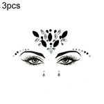 3 St. Stirn Grüner Maskerade Make-up Acryl Gesichtsaufkleber, YT-01, YT-01-1, YT-01-2, YT-01-3, YT-01-4, YT-01-5, YT-01-6, YT-02, YT-03, YT-04, YT-05, YT-07, YT-08, YT-10, YT-11, YT-12, YT-13, YT-14, YT-15, YT-16, YT-17, YT-18, YT-19, YT-20, YT-21, YT-...
