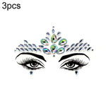 3 St. Stirn Grüner Maskerade Make-up Acryl Gesichtsaufkleber, YT-01, YT-01-1, YT-01-2, YT-01-3, YT-01-4, YT-01-5, YT-01-6, YT-02, YT-03, YT-04, YT-05, YT-07, YT-08, YT-10, YT-11, YT-12, YT-13, YT-14, YT-15, YT-16, YT-17, YT-18, YT-19, YT-20, YT-21, YT-...
