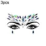 3 St. Stirn Grüner Maskerade Make-up Acryl Gesichtsaufkleber, YT-01, YT-01-1, YT-01-2, YT-01-3, YT-01-4, YT-01-5, YT-01-6, YT-02, YT-03, YT-04, YT-05, YT-07, YT-08, YT-10, YT-11, YT-12, YT-13, YT-14, YT-15, YT-16, YT-17, YT-18, YT-19, YT-20, YT-21, YT-...