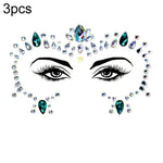 3 St. Stirn Grüner Maskerade Make-up Acryl Gesichtsaufkleber, YT-01, YT-01-1, YT-01-2, YT-01-3, YT-01-4, YT-01-5, YT-01-6, YT-02, YT-03, YT-04, YT-05, YT-07, YT-08, YT-10, YT-11, YT-12, YT-13, YT-14, YT-15, YT-16, YT-17, YT-18, YT-19, YT-20, YT-21, YT-...