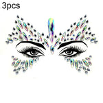 3 St. Stirn Grüner Maskerade Make-up Acryl Gesichtsaufkleber, YT-01, YT-01-1, YT-01-2, YT-01-3, YT-01-4, YT-01-5, YT-01-6, YT-02, YT-03, YT-04, YT-05, YT-07, YT-08, YT-10, YT-11, YT-12, YT-13, YT-14, YT-15, YT-16, YT-17, YT-18, YT-19, YT-20, YT-21, YT-...