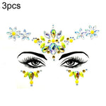 3 St. Stirn Grüner Maskerade Make-up Acryl Gesichtsaufkleber, YT-01, YT-01-1, YT-01-2, YT-01-3, YT-01-4, YT-01-5, YT-01-6, YT-02, YT-03, YT-04, YT-05, YT-07, YT-08, YT-10, YT-11, YT-12, YT-13, YT-14, YT-15, YT-16, YT-17, YT-18, YT-19, YT-20, YT-21, YT-...
