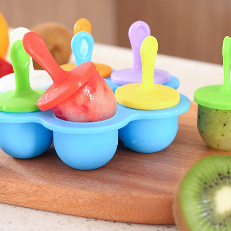 Silikon Mini Eisformen Eiswürfelbehälter Eis am Stiel Maker Stieleisformen Baby DIY Nahrungsergänzungsmittel Werkzeug
