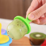 Silikon Mini Eisformen Eiswürfelbehälter Eis am Stiel Maker Stieleisformen Baby DIY Nahrungsergänzungsmittel Werkzeug