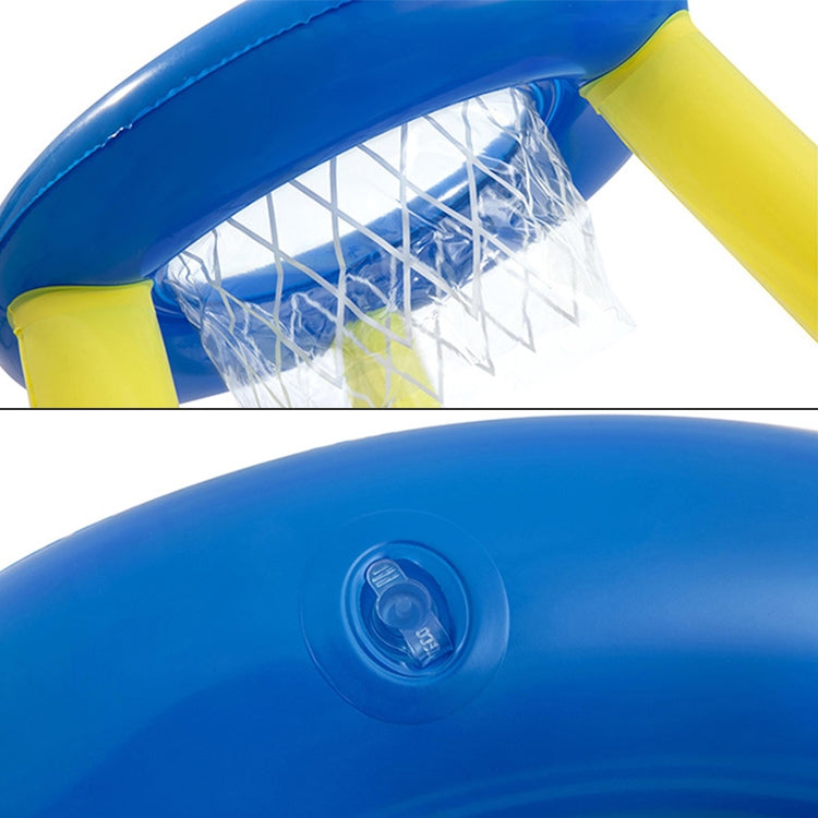 Aufblasbarer Basketballkorb Schwimmbad Unterhaltungseinrichtung, Basketballkorb + Ball