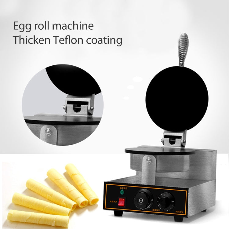 Stainless Steel Single-head Egg Roll Machine Ice Cream Crisp Egg Roller, 320x250x178cm