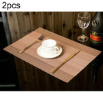2er-Set Heimtischunterlagen, kreative Dekoration, Kaffeegetränke-Platzsets, Geschirr, Größe: 45x30cm