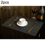 2er-Set Heimtischunterlagen, kreative Dekoration, Kaffeegetränke-Platzsets, Geschirr, Größe: 45x30cm