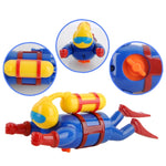 Simulations-Taucher Uhrwerk Spielzeug Kinder Schwimm-Badspielzeug, Uhrwerk Spielzeug