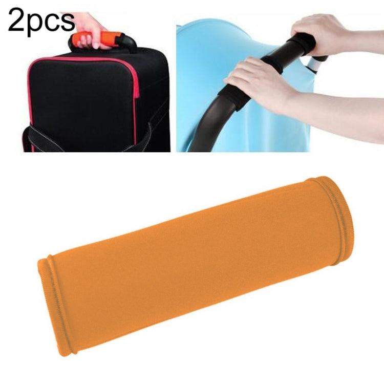 2 Stück Komfortable Neopren-Gepäckgriffwickel, Baby Universal Kinderwagengriff, Schutzhülle für Reisetasche, Gepäckkoffer, Universal Blau, Universal Gelb, Universal Schwarz, Universal Orange, Universal Rot, Universal Grün