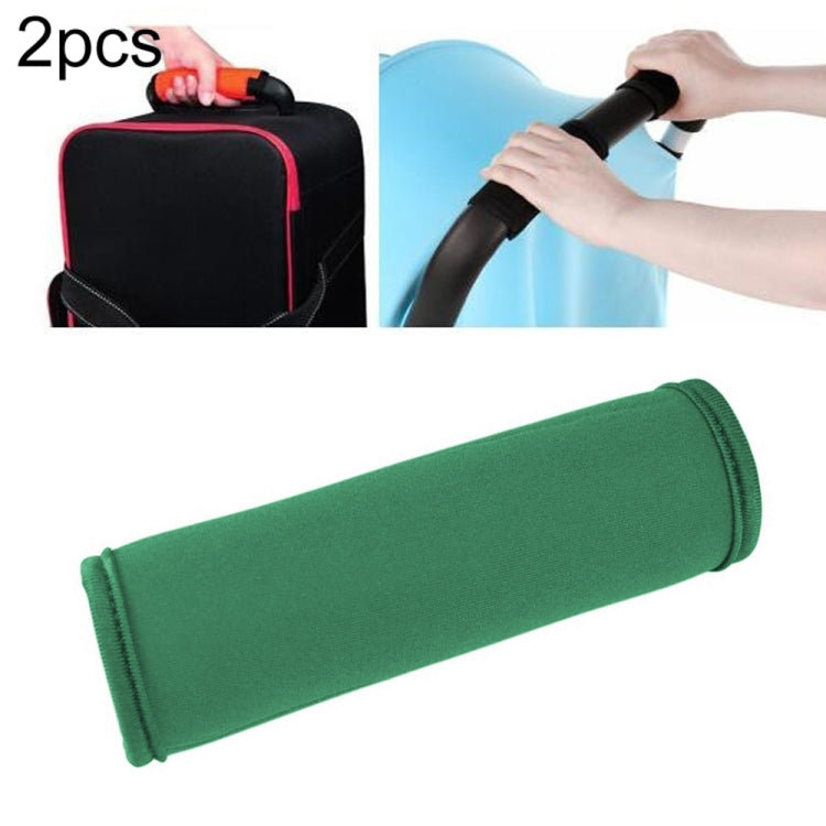 2 Stück Komfortable Neopren-Gepäckgriffwickel, Baby Universal Kinderwagengriff, Schutzhülle für Reisetasche, Gepäckkoffer, Universal Blau, Universal Gelb, Universal Schwarz, Universal Orange, Universal Rot, Universal Grün