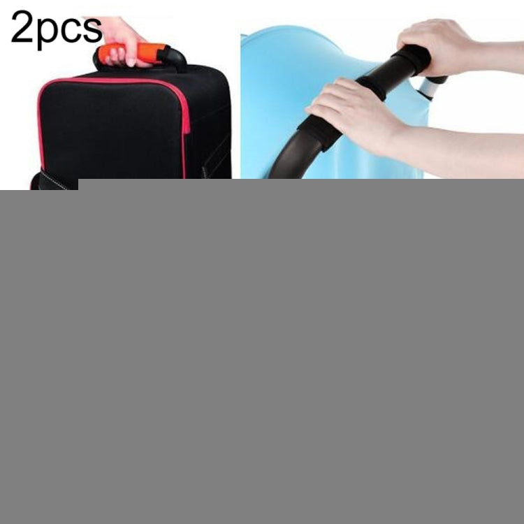 2 Stück Komfortable Neopren-Gepäckgriffwickel, Baby Universal Kinderwagengriff, Schutzhülle für Reisetasche, Gepäckkoffer, Universal Blau, Universal Gelb, Universal Schwarz, Universal Orange, Universal Rot, Universal Grün