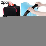 2 Stück Komfortable Neopren-Gepäckgriffwickel, Baby Universal Kinderwagengriff, Schutzhülle für Reisetasche, Gepäckkoffer, Universal Blau, Universal Gelb, Universal Schwarz, Universal Orange, Universal Rot, Universal Grün