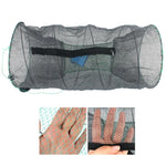Spring Cage Fishing Net Automatic Folding Shrimp Cage Round Spring Fish Net, Special Mesh Large, Encrypted Mesh Large