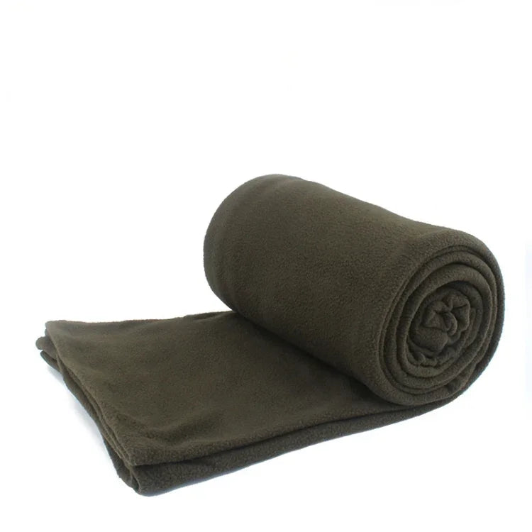 Outdoor-Fleece-Schlafsack Campingreise Klimaanlage Schmutziger Schlafsack getrennt durch Knie-Decke während der Mittagspause, Extra dicker Abschnitt (kariertes Tuch), Verdickt (Blau), Verdickt (Armeegrün), Verdickt (Grasgrün), Verdickt (Grau)
