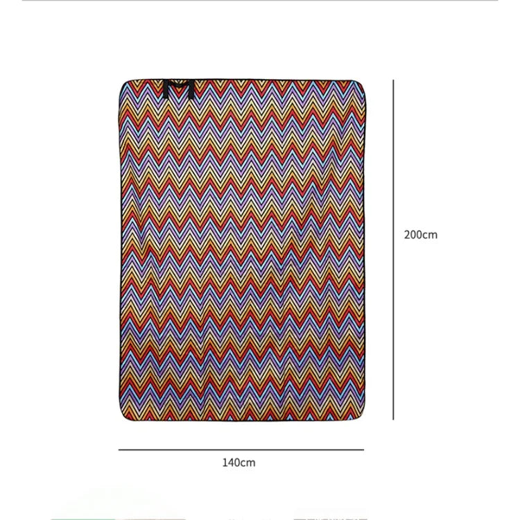 140x200 CM Camping feuchtigkeitsbeständige Outdoor-Picknickmatte Strandmatte, 200x140cm Lila, 200x140cm Rot