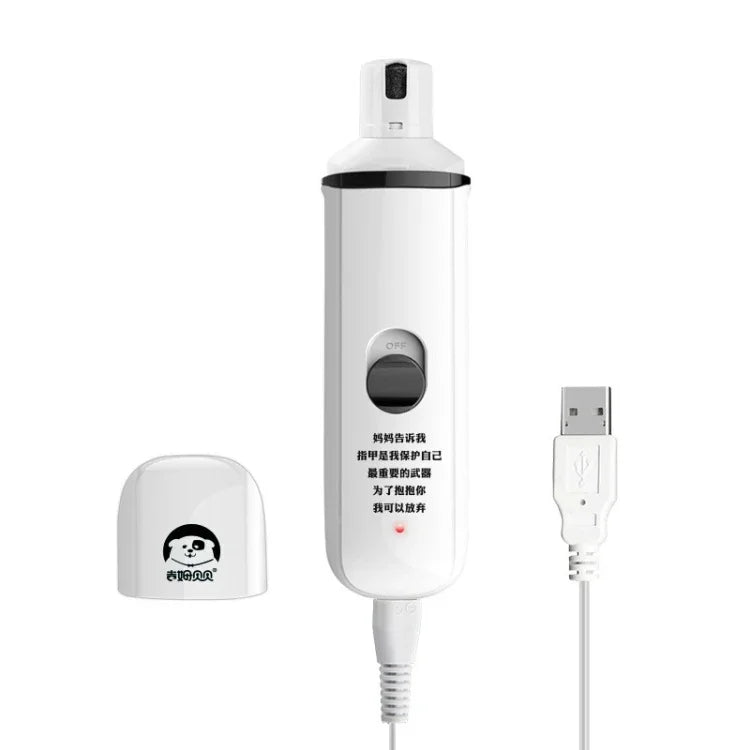 Elektrisches Maniküregerät für Haustiere, Hunde-Krallenpolierer, aufladbar