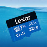 Lexar 633x 32GB Hochgeschwindigkeits-TF-Speicherkarte für Mobiltelefone und Fahrtenschreiber, 32GB