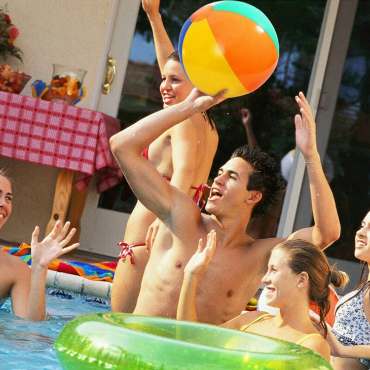 Bunte aufblasbare Bälle Outdoor Strand Pool Wasserspielzeug, Zufällige Farblieferung, Strand Pool Wasserspielzeug