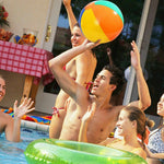 Bunte aufblasbare Bälle Outdoor Strand Pool Wasserspielzeug, Zufällige Farblieferung, Strand Pool Wasserspielzeug