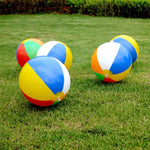 Bunte aufblasbare Bälle Outdoor Strand Pool Wasserspielzeug, Zufällige Farblieferung, Strand Pool Wasserspielzeug