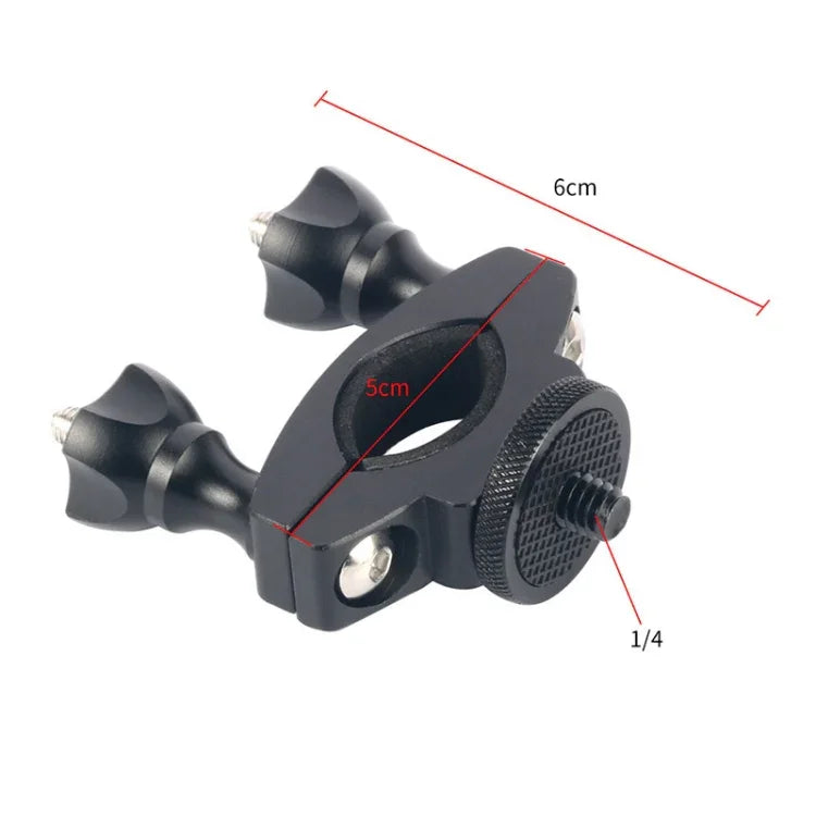 Aluminium-Sportkamera-Fahrradhalterung für DJS OSMO Action und GoPro Hero