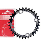 MOTSUV Rundes schmales breites Kettenblatt MTB Fahrrad 104BCD Zahnplatte Teile, Scheibe 32T, Scheibe 34T, Scheibe 36T, Scheibe 38T, elliptische Platte 32T, elliptische Platte 34T, elliptische Platte 36T, elliptische Platte 38T