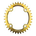 MOTSUV Rundes schmales breites Kettenblatt MTB Fahrrad 104BCD Zahnplatte Teile, Scheibe 32T, Scheibe 34T, Scheibe 36T, Scheibe 38T, elliptische Platte 32T, elliptische Platte 34T, elliptische Platte 36T, elliptische Platte 38T