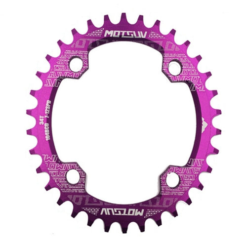 MOTSUV Rundes schmales breites Kettenblatt MTB Fahrrad 104BCD Zahnplatte Teile, Scheibe 32T, Scheibe 34T, Scheibe 36T, Scheibe 38T, elliptische Platte 32T, elliptische Platte 34T, elliptische Platte 36T, elliptische Platte 38T