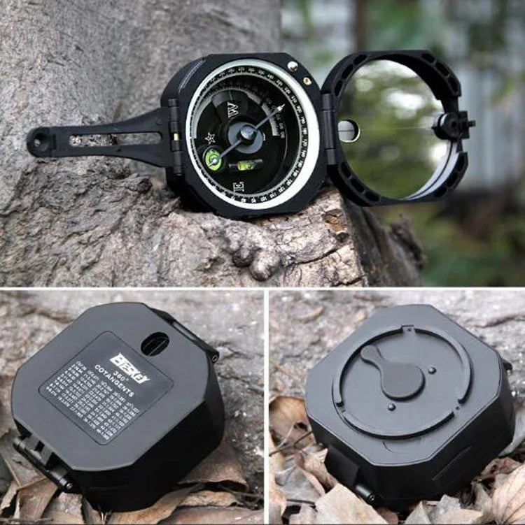 Eyeskey M2-B Professionelles geologisches Erkundungs-Kompassinstrument für den Außenbereich, Multifunktions-Klappkompass, M2-B