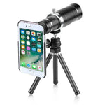 Bolanke Universal 20-fach Handy-Teleobjektiv Monokular Live-Übertragung HD 4K ohne Vignettierung, 20X