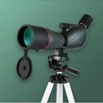 15-45X60 Zoom Monokulares Teleskop Hochauflösendes Fernglas Outdoor Vogelbeobachtung Zielfernrohr, 15-45X60 Grün, 15-45X60 Schwarz