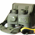Bostron Teleskop HD Navigation Schwimmend 10X50 mit Kompass Wasserdicht Entfernungsmessung Schwachlicht-Nachtsicht-Fernglas, 10X50