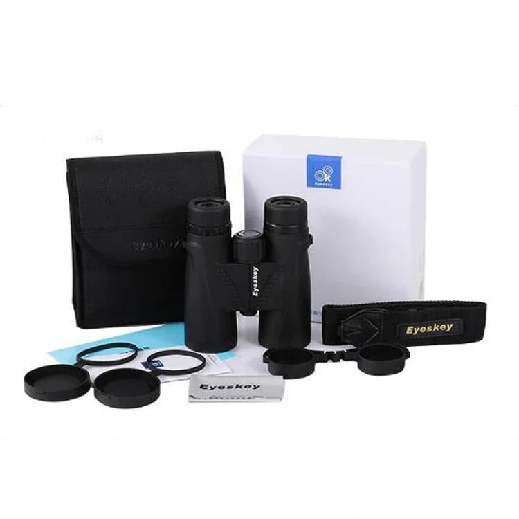 Eyeskey High-definition HD-Teleskop Nachtsicht Nicht-Infrarot Stickstoffgefüllt Wasserdichtes Taschenfernglas, 8x42, 10x42