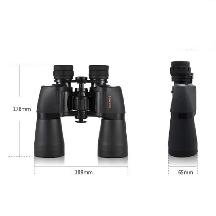 Eyeskey 10X50 High-Definition HD-Teleskop, Nachtsicht-Konzertbrille, Fernglas, 10X50 Fernglas