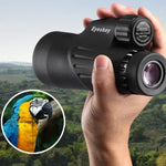 Eyeskey 10X50 Teleskop Messbarer Großer Kaliber Hohe Vergrößerung HD Nachtsicht bei schlechten Lichtverhältnissen Wasserdicht Monokular Fernglas, 10X50 Monokular