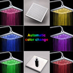 7 Farben Ersatz Dusch-LED Automatischer Badezimmer Duschkopf, 7 Farben