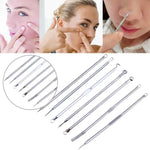 7-in-1-Akne-Nadelset aus Edelstahl, Akne-Pickel, Akne-Nadel