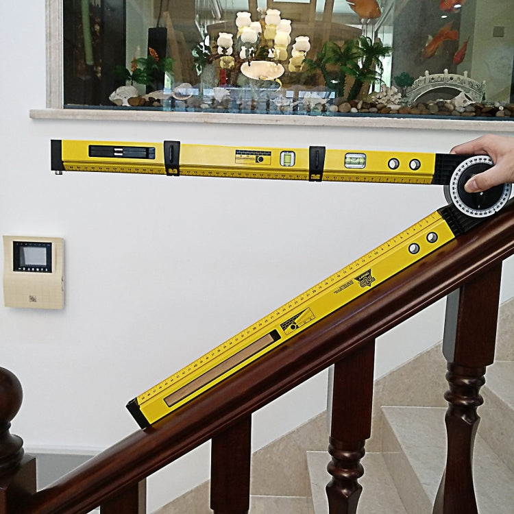 0-270 Grad Multifunktions-Linienmessgerät Holzbearbeitungs-Anreißzirkel Neigungsmesswinkelmesser, 0-270 Grad Messgerät