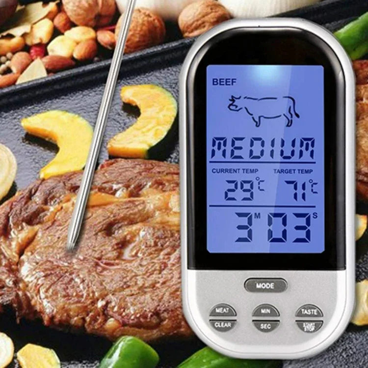 Digitales Bratenthermometer/Ofenthermometer mit Sonde, Küchenzubehör, GHY-6002