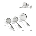 Edelstahl Fruchtsaft Sojamilch Ölbehälter Hot Pot Mehlrückstände Filter Fett Leck, 10cm, 12cm, 16cm